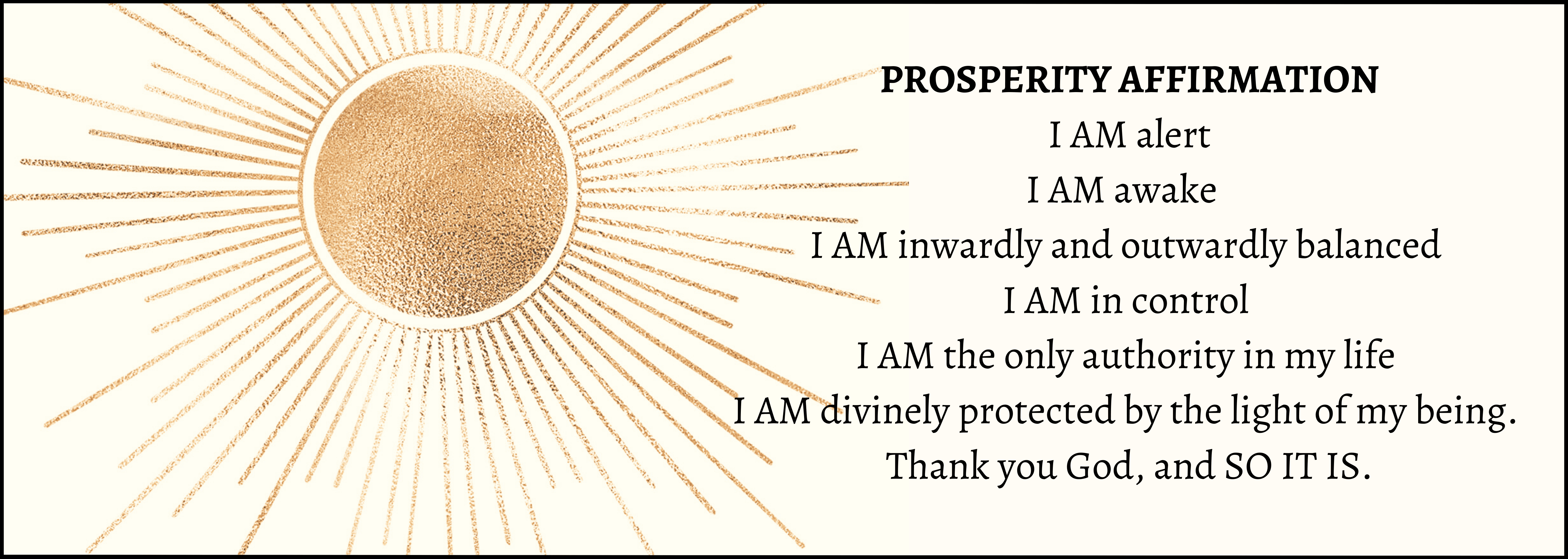 Prosperity Meditations blog art