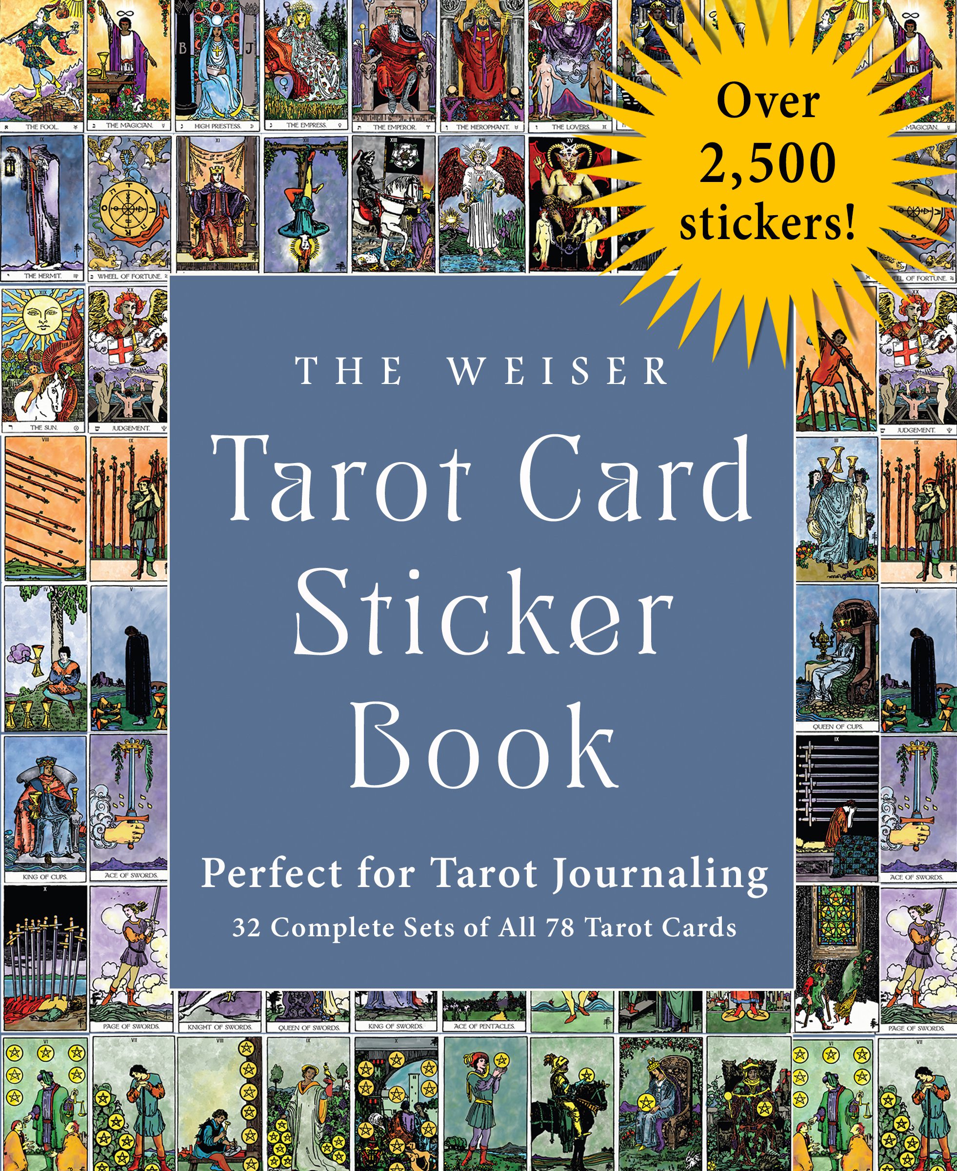 The Weiser Tarot Card Sticker Book